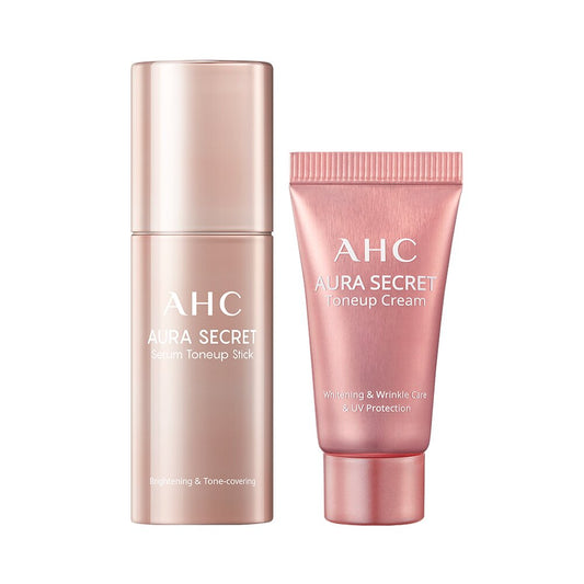 [K-Beauty] AHC Aura Secret Serum Tone Up Stick (With a Secret Tone Up Cream 10g)