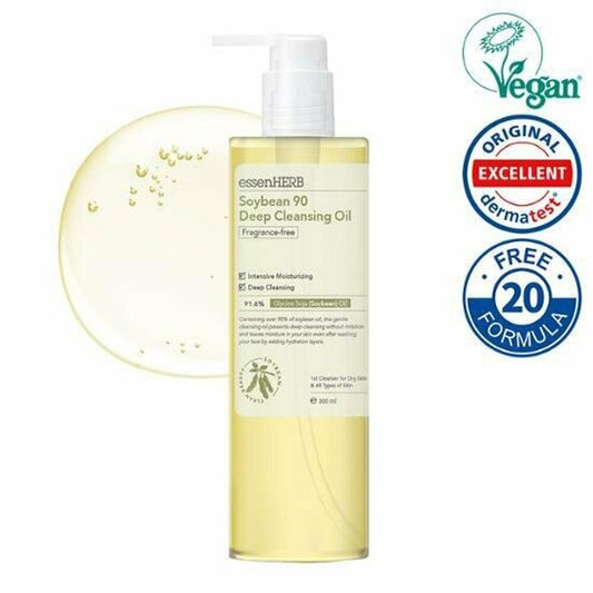 [K-Beauty] essenHERB Soybean 90 Deep Cleansing Oil #Original