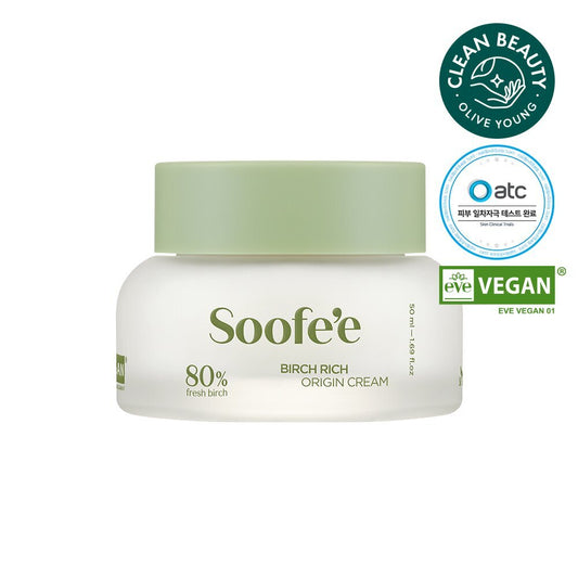 [K-Beauty] Soofe'e Birch Rich Origin Cream 50mL