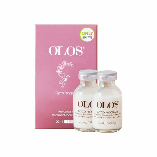 [K-Beauty] OLOS Glyco Anti-oxidant Treatment Face Serum 20mL (Duo Set)