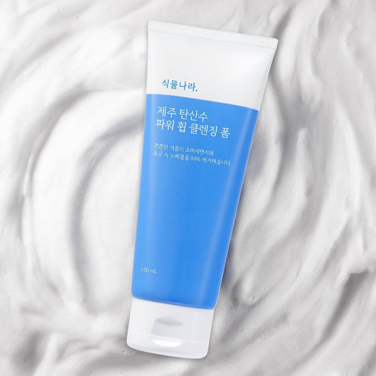 [K-Beauty] Shingmulnara Jeju Sparkling water Power Whip Cleansing Foam 150mL