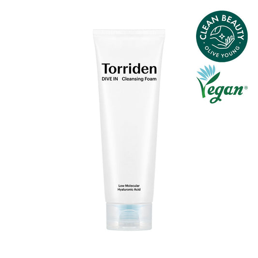 [K-Beauty] Torriden Dive In Low Molecular Hyaluronic Acid Cleansing Foam 150mL