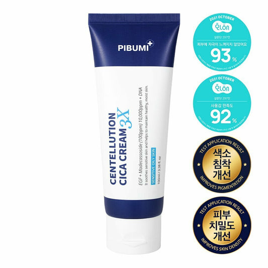 [K-Beauty] PIBUMI Centellution Cica Cream 3X 100mL [For oily skin]