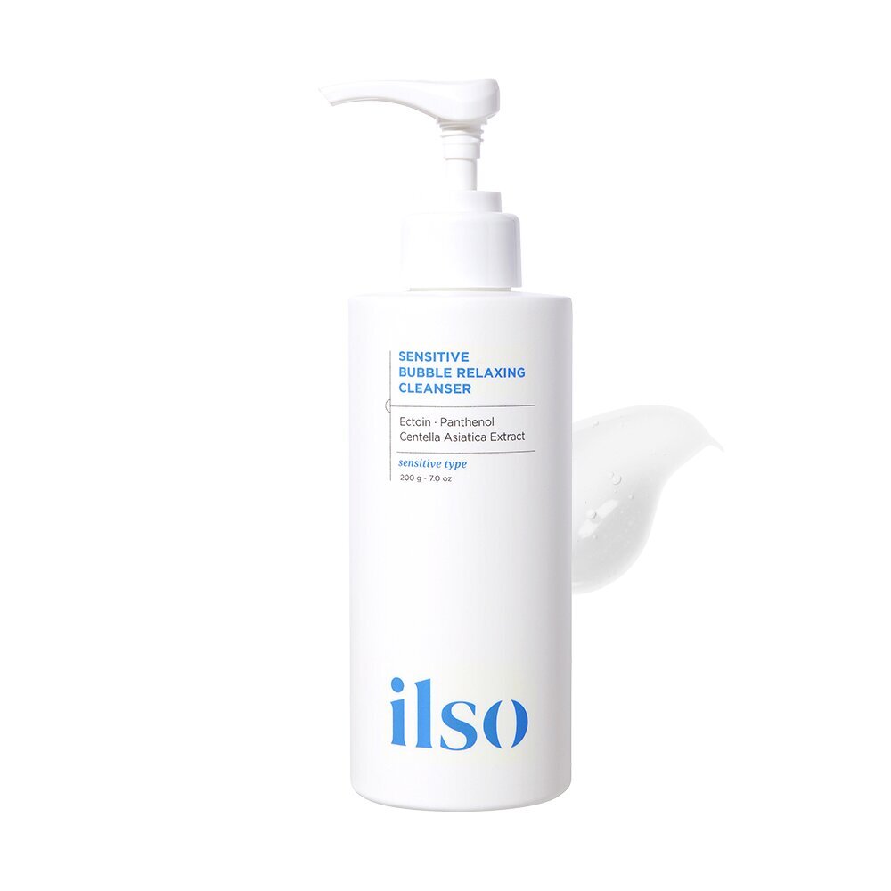 [K-Beauty] ilso Sensitive Bubble Relaxing Cleanser 200g