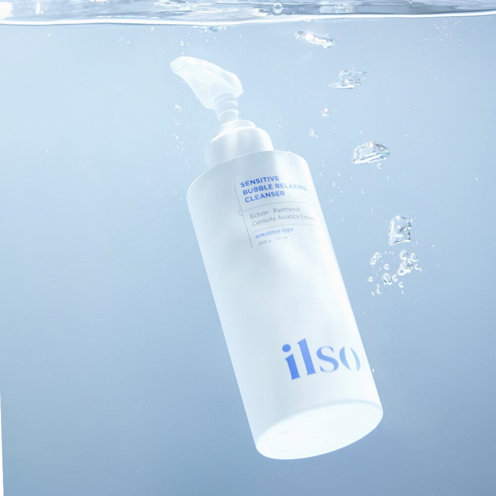 [K-Beauty] ilso Sensitive Bubble Relaxing Cleanser 200g