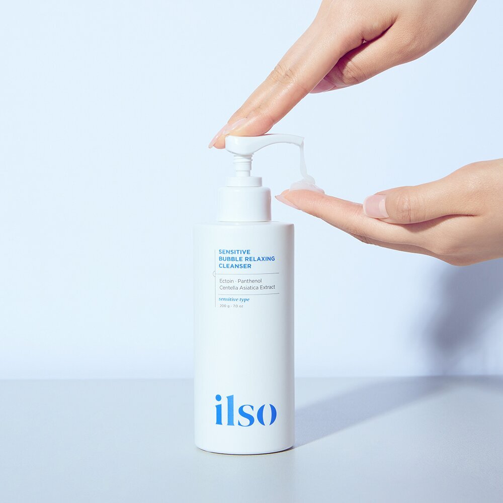 [K-Beauty] ilso Sensitive Bubble Relaxing Cleanser 200g