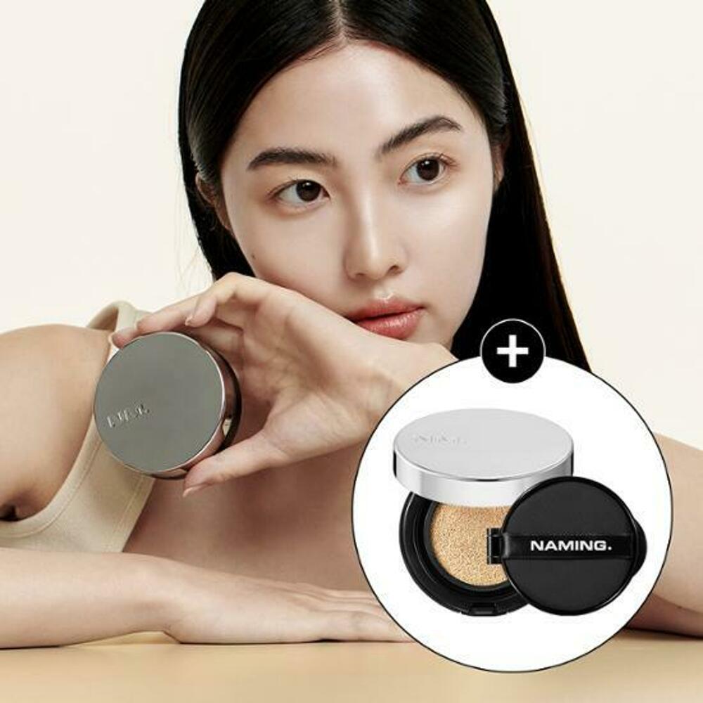 [K-Beauty] [OY Exclusive] NAMING. Layered Fit Cushion Refill Set 12g + 12g (Main + Refill) (4 shades)