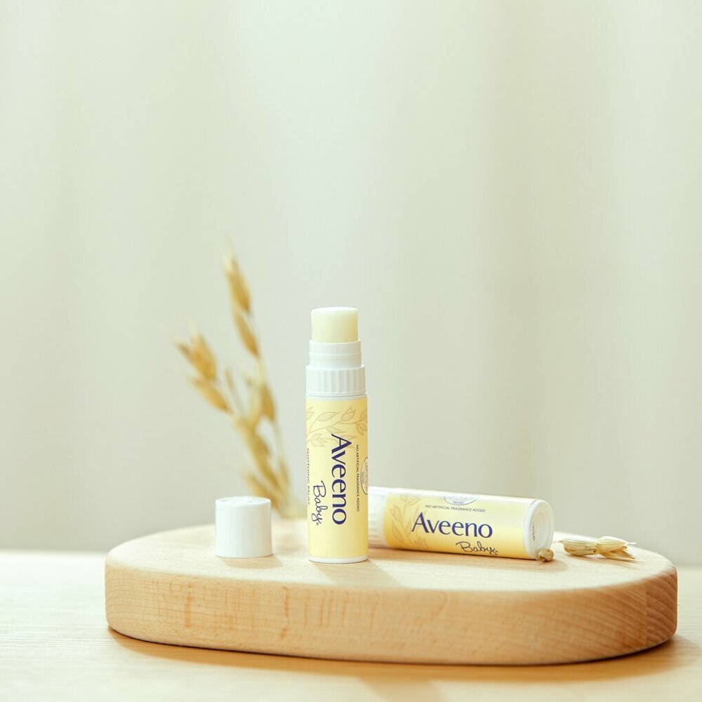 [K-Beauty] Aveeno Baby Soothing Relief Lip & Face Balm 4g