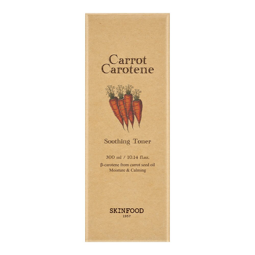 [K-Beauty] SKINFOOD Carrot Carotene Soothing Toner 300mL