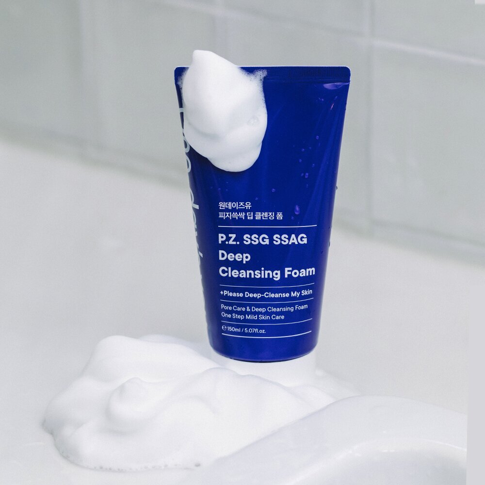 [K-Beauty] One-day's you P.Z. SSG SSAG Deep Cleansing Foam 150mL