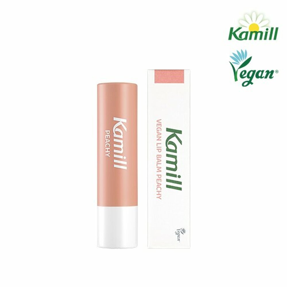 [K-Beauty] Kamill Vegan Lip Balm Peach 4.2g