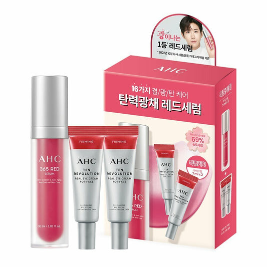 [K-Beauty] AHC 365 Red Serum Synergy (+Eye Cream 7mL*2ea)