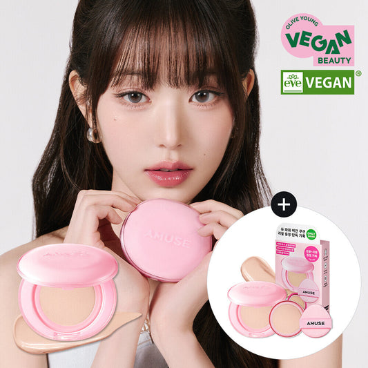 [K-Beauty] AMUSE Dew Power Vegan Cushion