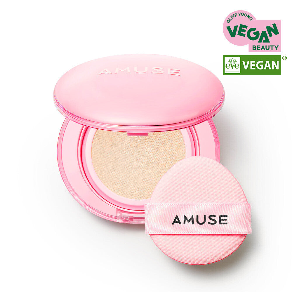 [K-Beauty] AMUSE Dew Power Vegan Cushion