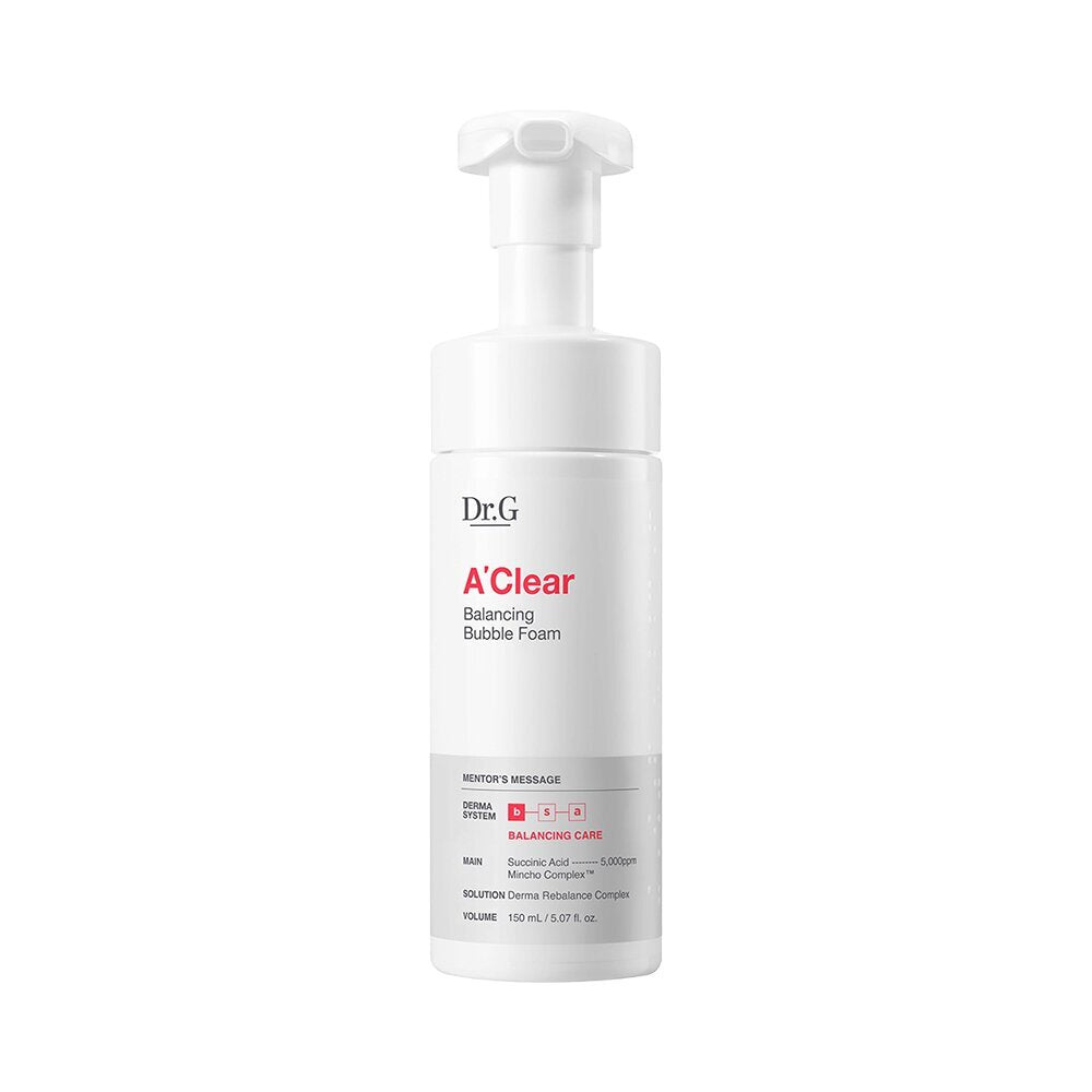 [K-Beauty] Dr.G A' Clear Balancing Bubble Foam 150mL