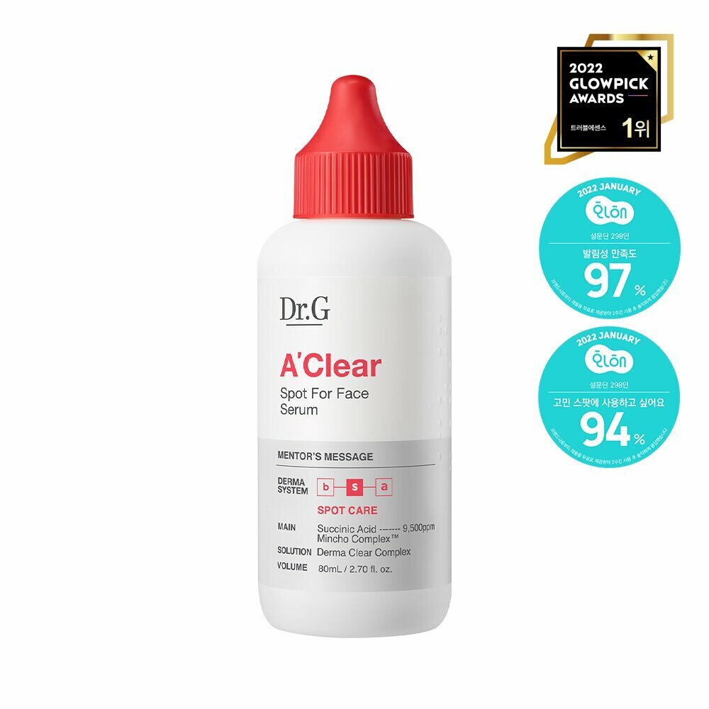 [K-Beauty] Dr.G A'Clear Spot For Face Serum 80mL