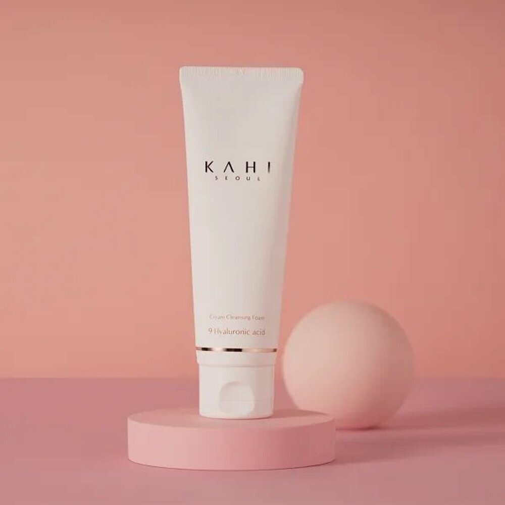 [K-Beauty] KAHI Cream Cleansing Foam Double Pack (80mL + 80mL)