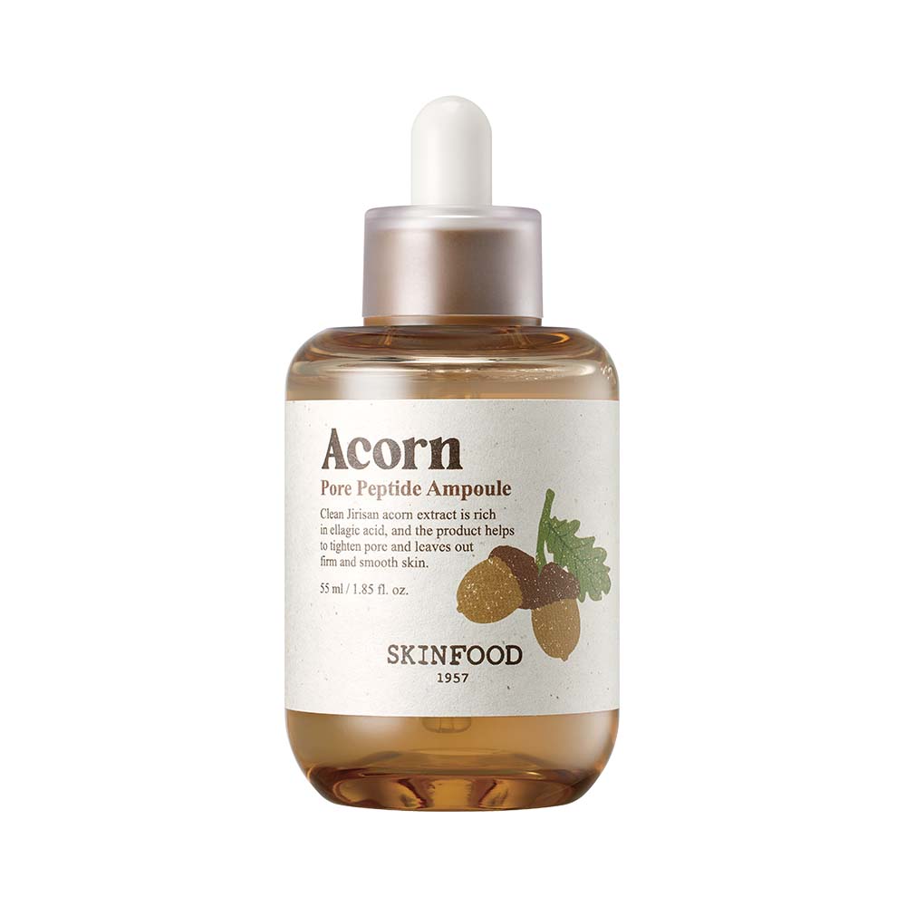 [K-Beauty] [Acorn Ampoule] SKINFOOD Acorn Pore Peptide Ampoule 55mL