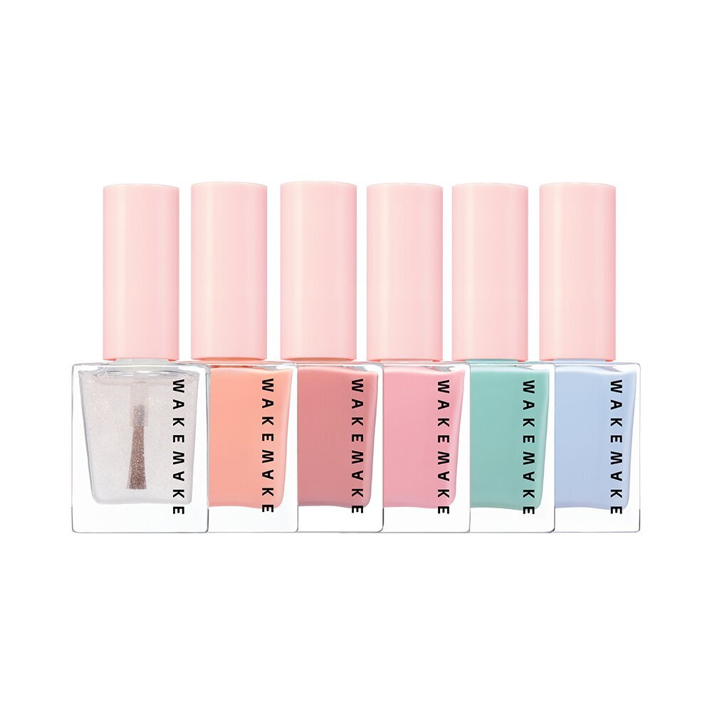 [K-Beauty] [NEW] WAKEMAKE Nail Gun 2023 SPRING Season Nail 6 color