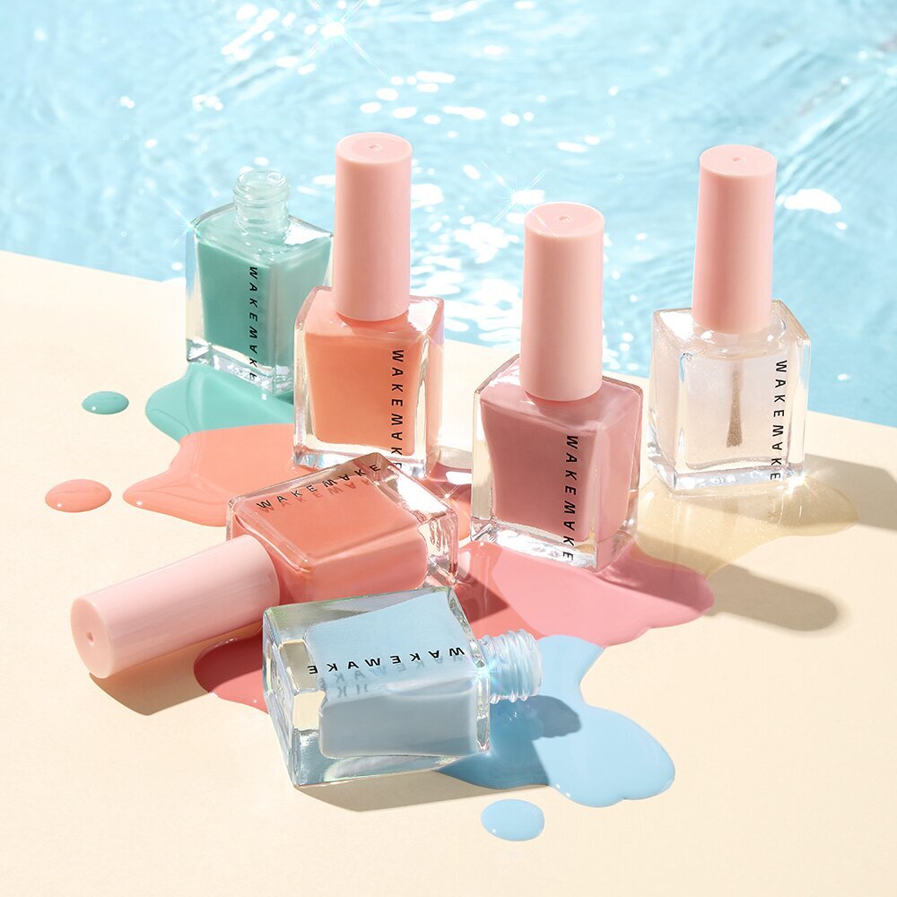 [K-Beauty] [NEW] WAKEMAKE Nail Gun 2023 SPRING Season Nail 6 color