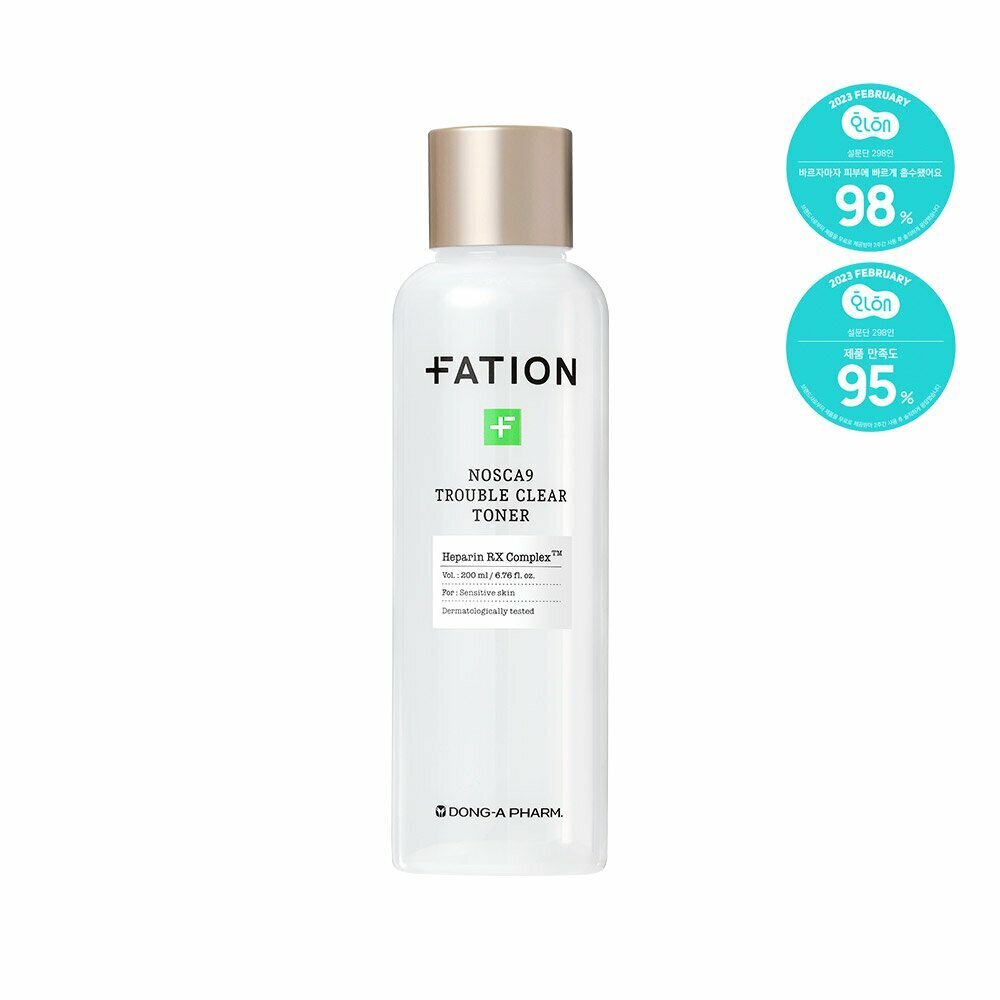 [K-Beauty] FATION Nosca9 Trouble Clear Toner 200mL