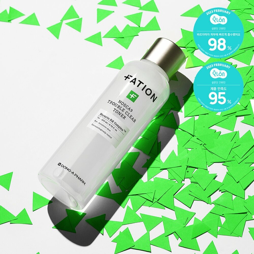 [K-Beauty] FATION Nosca9 Trouble Clear Toner 200mL