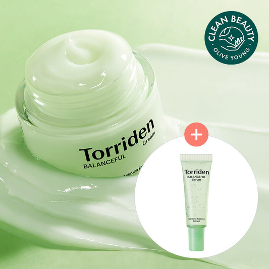 [K-Beauty] Torriden Balanceful Cream 80mL Special Set (+Serum 10mL)