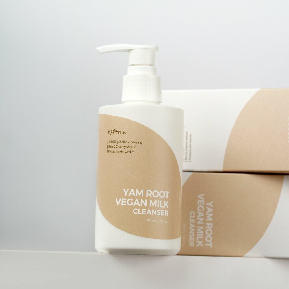 [K-Beauty] [NEW] Isntree Yam Root Vegan Milk Cleanser 220mL