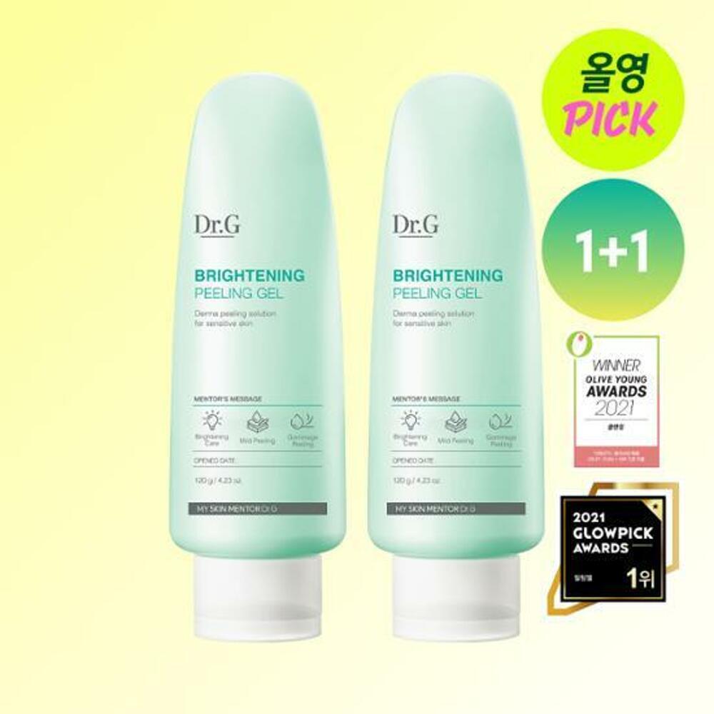 [K-Beauty] Dr.G Brightening Peeling Gel 120g 1+1 Limited Set