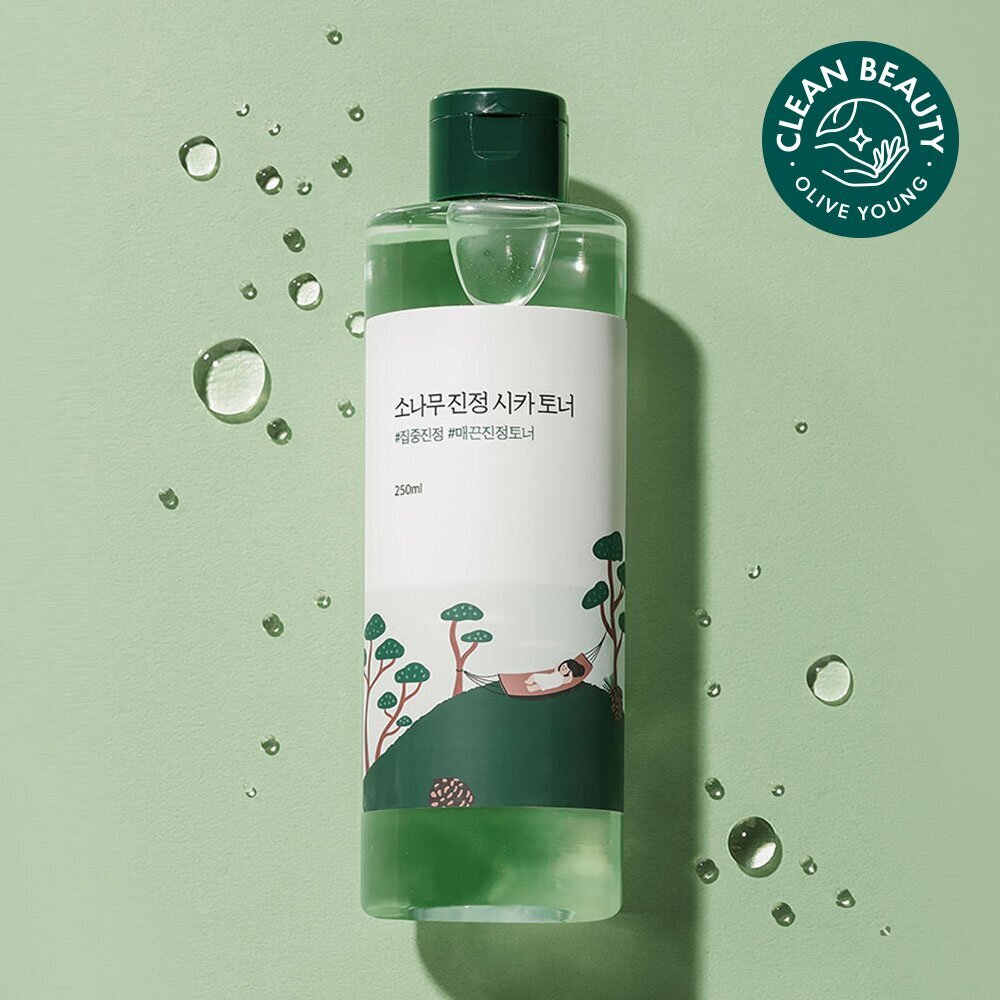 [K-Beauty] ROUND LAB Pine Calming Cica Toner 250ml