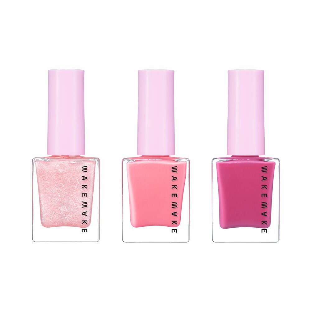 [K-Beauty] [NEW] WAKEMAKE Nail Gun 2023 Summer Season Nail Polish 6 Colors