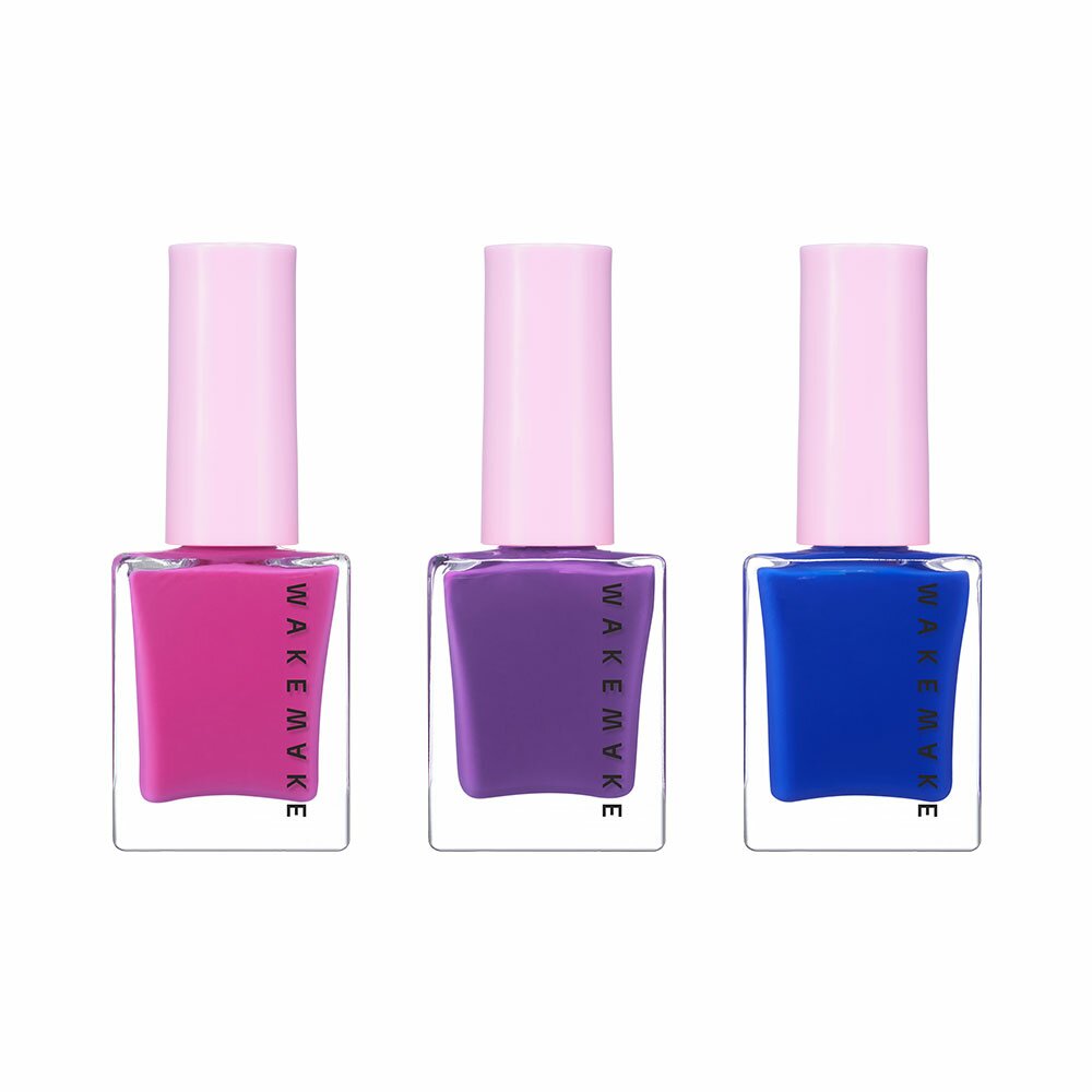 [K-Beauty] [NEW] WAKEMAKE Nail Gun 2023 Summer Season Nail Polish 6 Colors