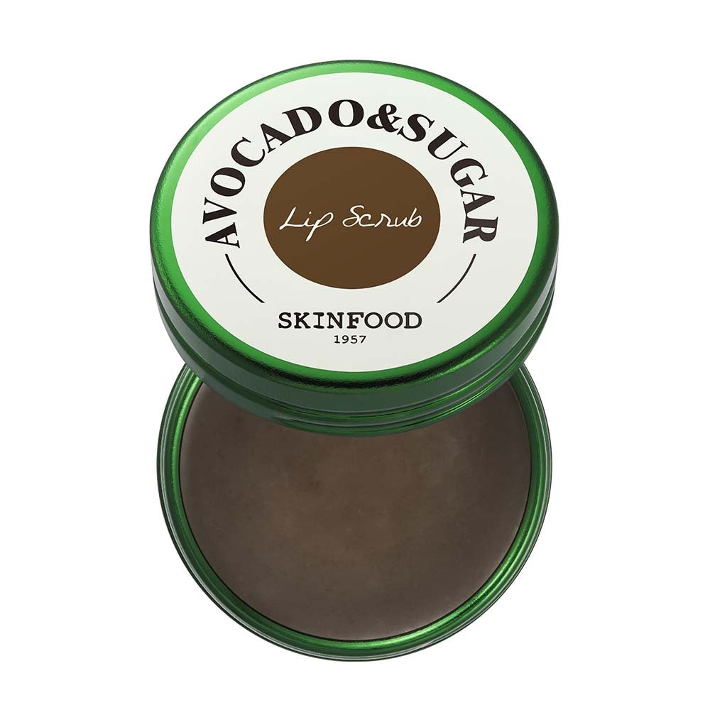 [K-Beauty] SKINFOOD Avocado & Sugar Lip Scrub 14g