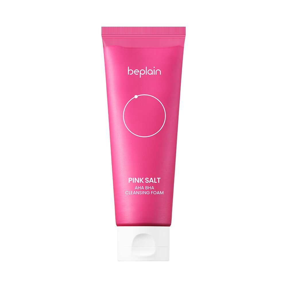 [K-Beauty] beplain Pink Salt AHA BHA Cleansing Foam