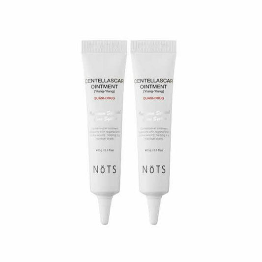 [K-Beauty] nots Centellascar Ointment #Ylang-Ylang Double Pack (15g + 15g)