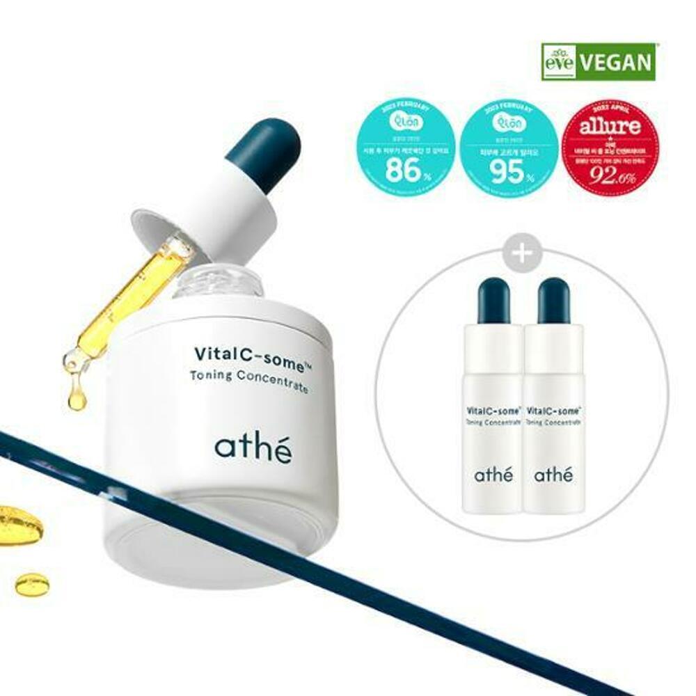 [K-Beauty] athe Vital C-some Toning Concentrate Special Set (20mL + 10mL*2ea)