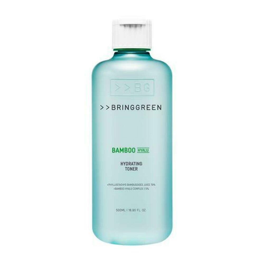 [K-Beauty] BRINGGREEN Bamboo Hyalu Hydrating Toner 500mL_NEW