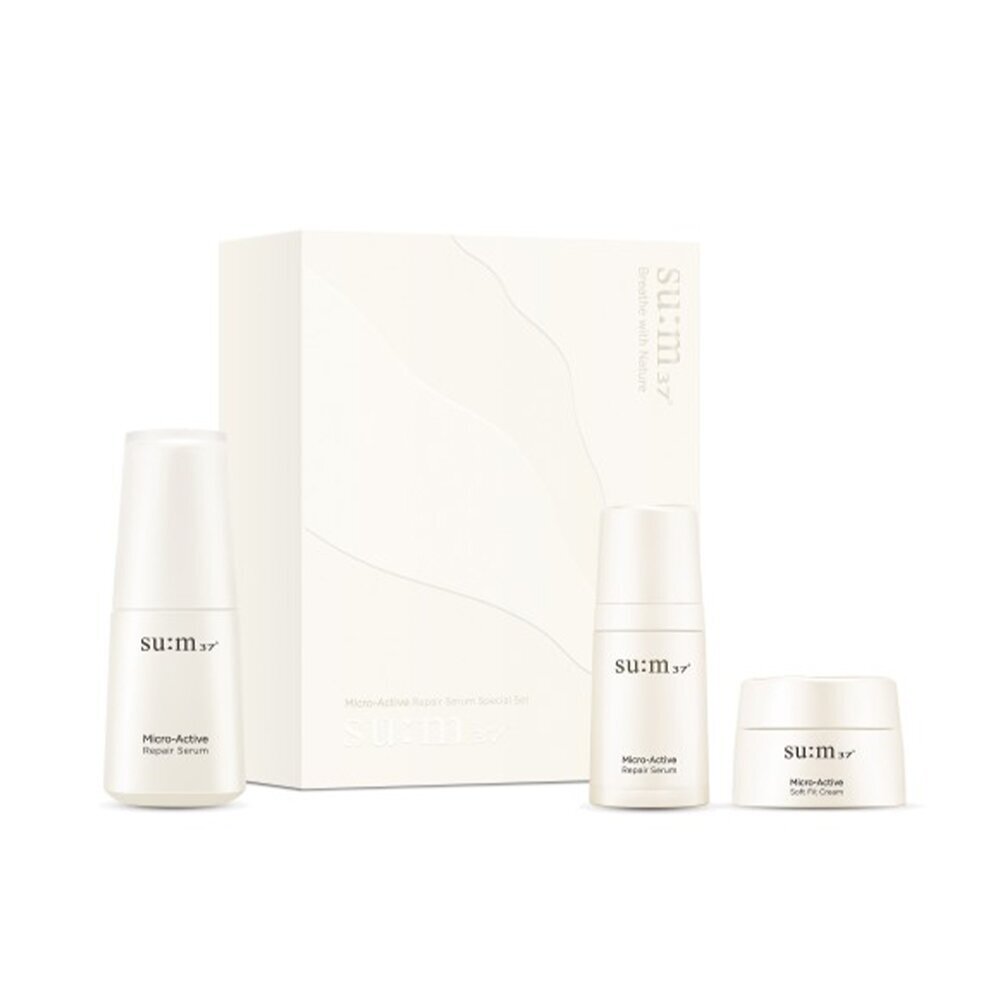 [K-Beauty] SUM37 Micro-Active Repair Serum 30mL Limited Special Set (+Serum 10mL + Cream 10mL)