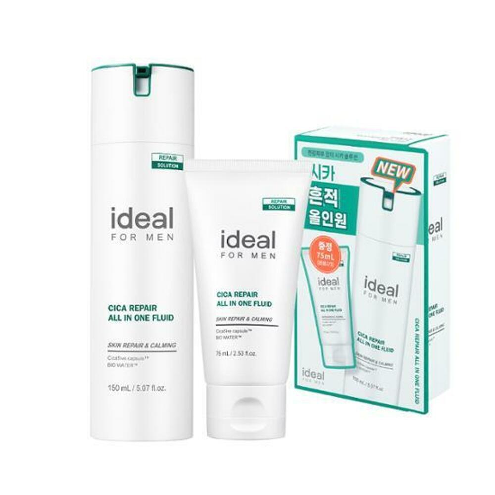 [K-Beauty] Ideal for Men Cica Repair All In One Fluid Limited Set (+75mL)