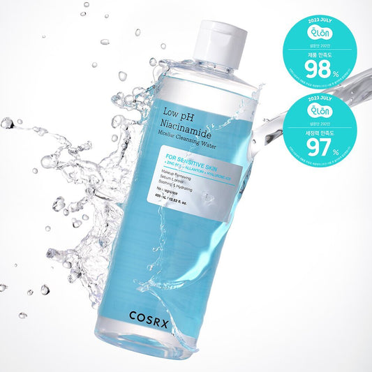 [K-Beauty] COSRX Low pH Niacinamide Micellar Cleansing Water 400mL