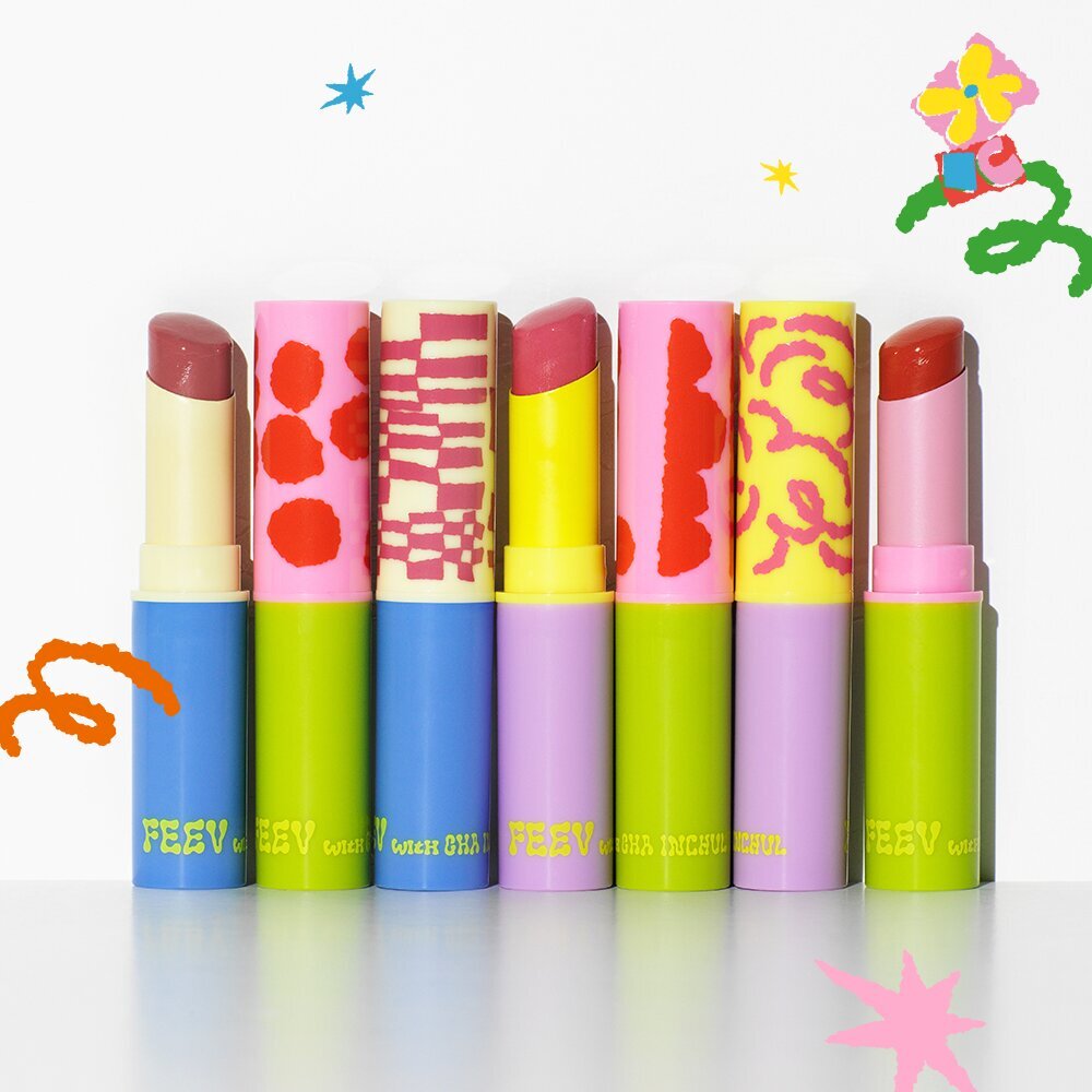 [K-Beauty] FEEV Hyper-Fit Tinted Lip Balm 4.5g 3 Types To Choose