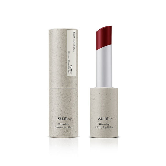 [K-Beauty] SUM37 Skin-Stay Glossy Lip Balm 4.5g Red