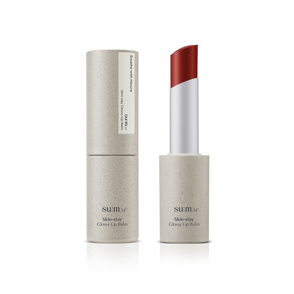 [K-Beauty] SUM37 Skin-Stay Glossy Lip Balm 4.5g Red