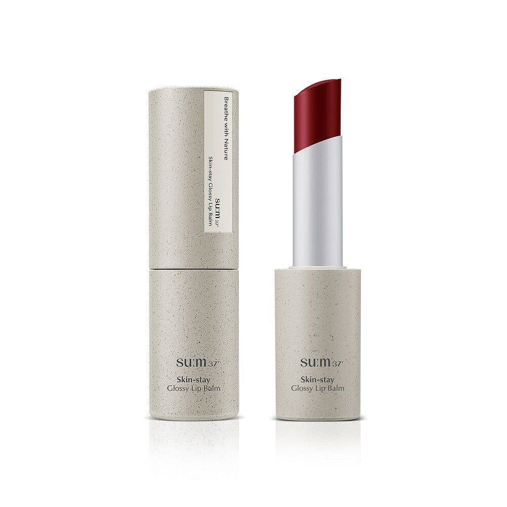 [K-Beauty] SUM37 Skin-Stay Glossy Lip Balm 4.5g Red