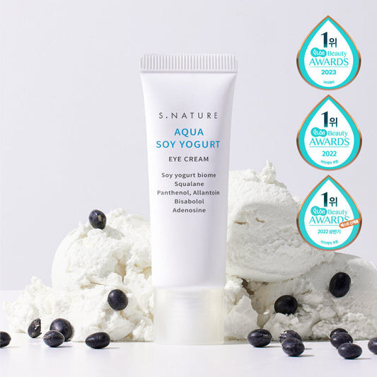 [K-Beauty] S.NATURE Aqua Soy Yogurt Eye Cream 25g