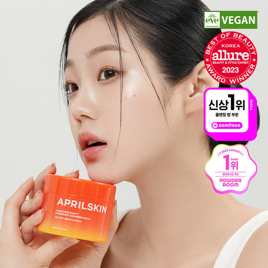 [K-Beauty] April Skin Carrotene IPMP Hydromelt Cleansing Balm 90mL