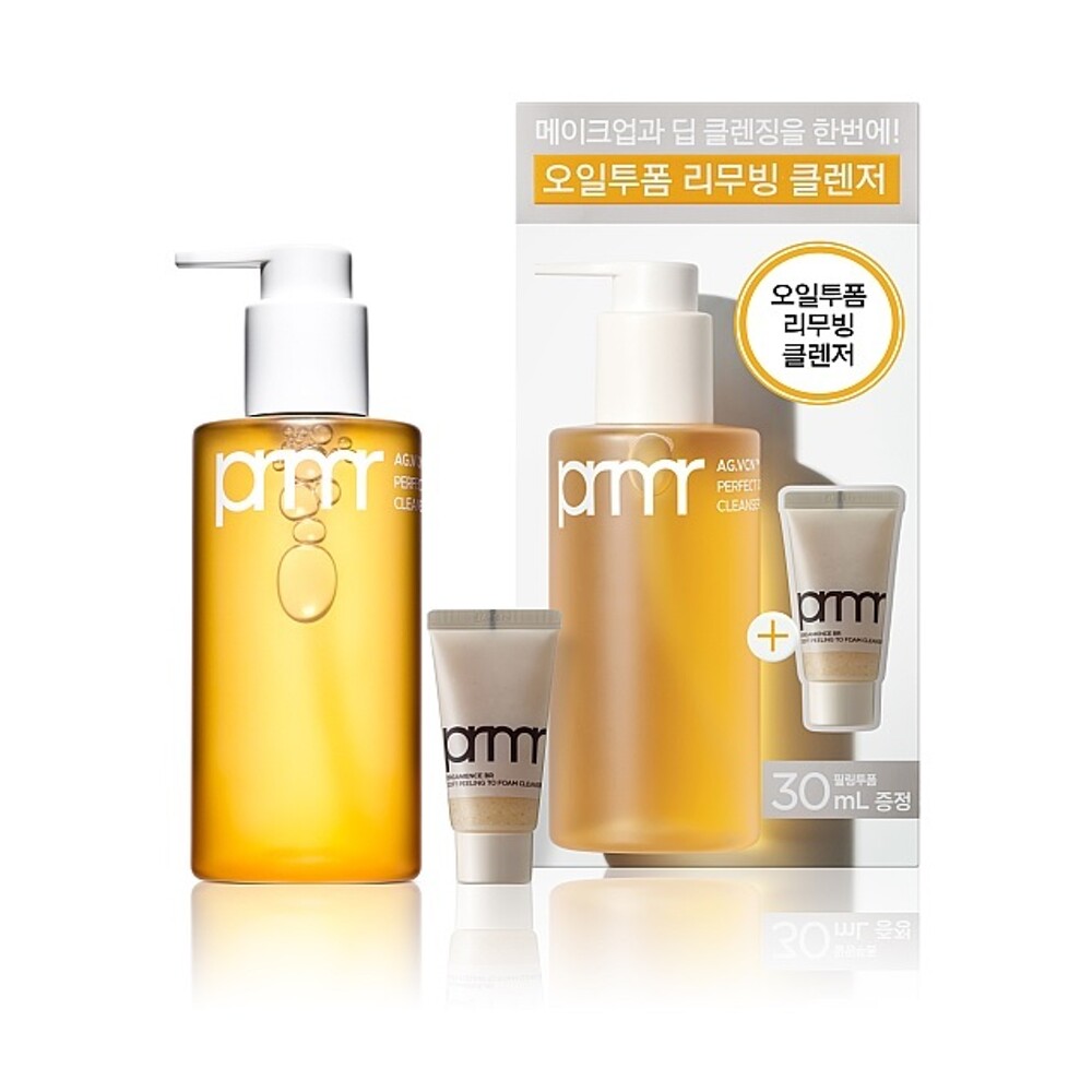 [K-Beauty] primera Perfect Oil To Foam 200ml Special Set (+Cleanser Peeling To Foam 30ml)