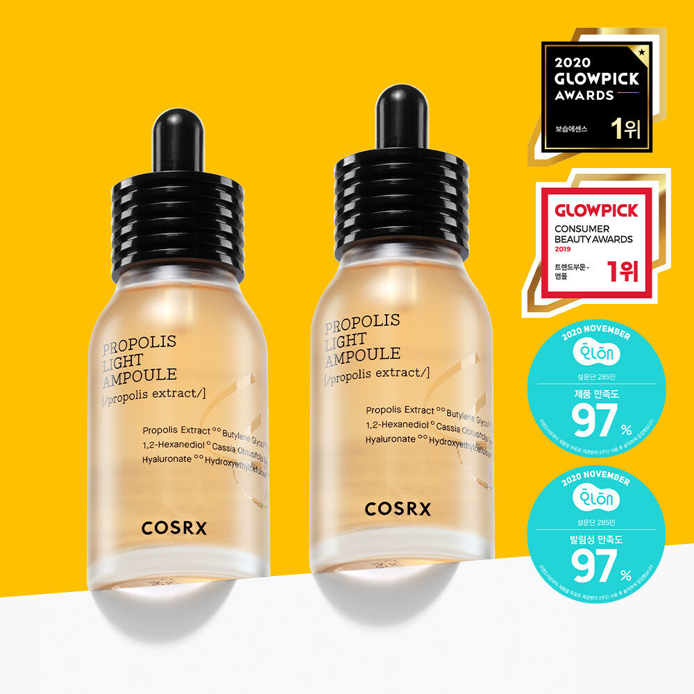 [K-Beauty] COSRX Full Fit Propolis Light Ampoule 40mL 1+1 Special Set