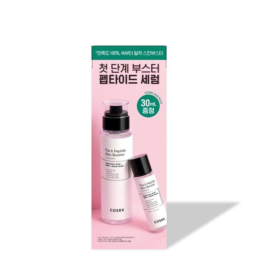 [K-Beauty] COSRX The 6 Peptide Skin Booster Serum 150mL Special Set (+Peptide Serum 30mL)