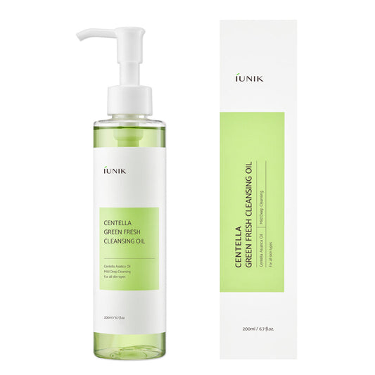 [K-Beauty] iUNIK Centella Green Fresh Cleansing Oil 200ml